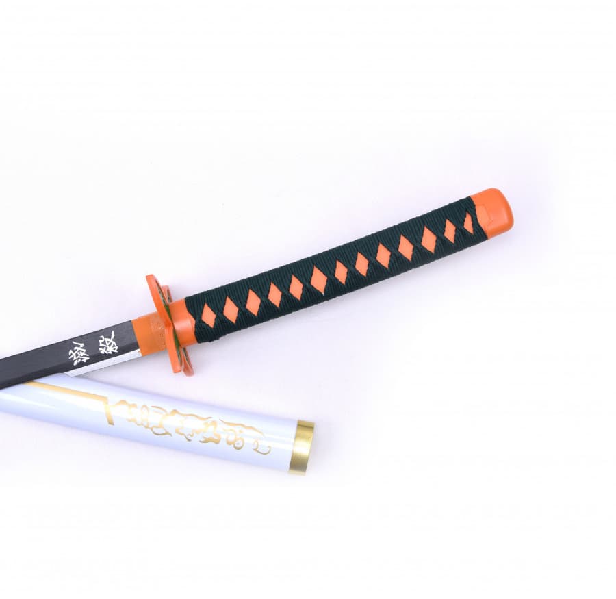 Katana manga « Papillon » (蝶), lame en bois | Katana Manga