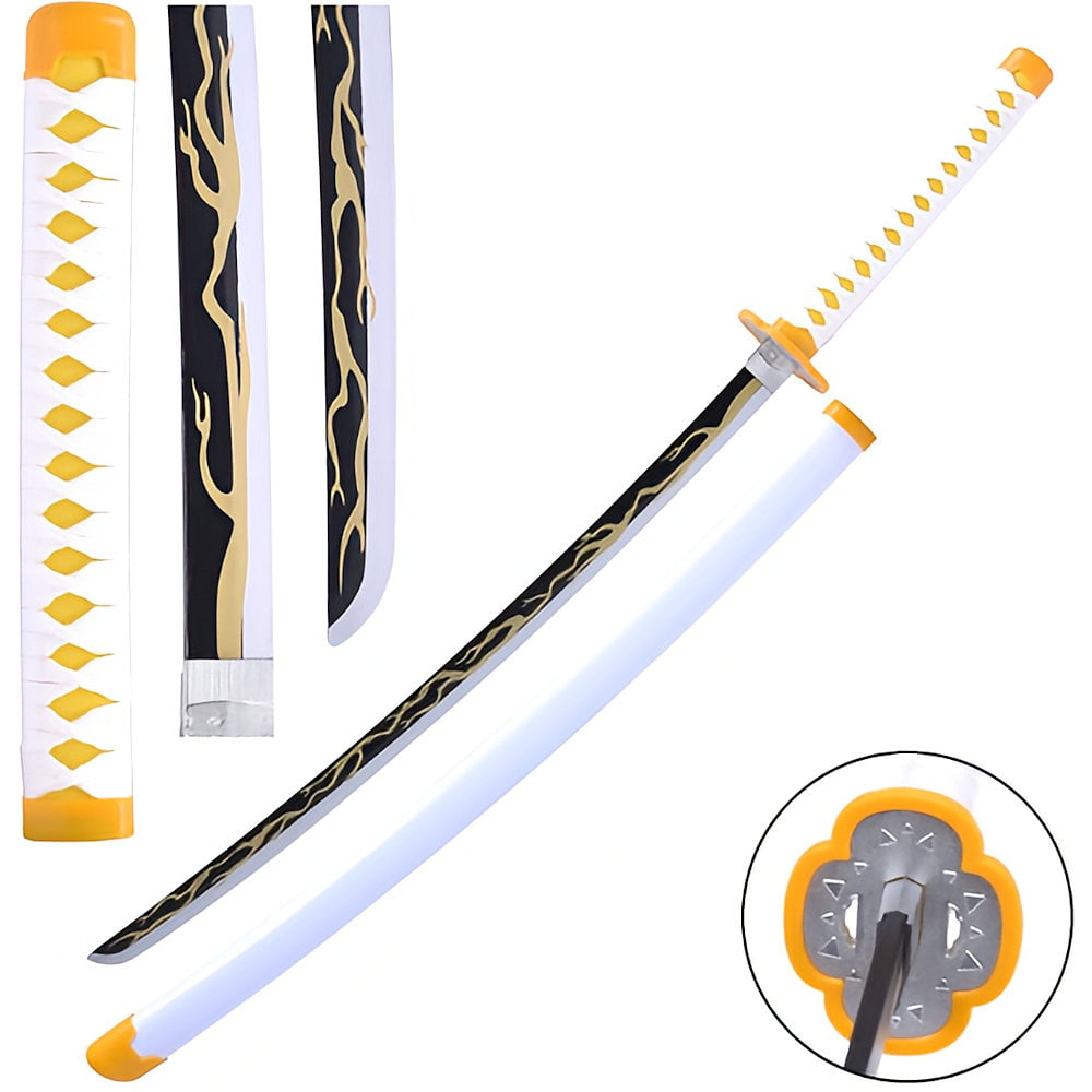 Katana manga « Raijin no Ha » (雷神の刃 Lame du Dieu du Tonnerre), lame en bois | Katana Manga