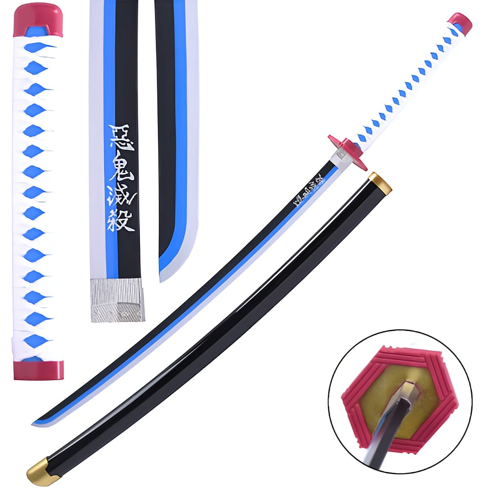 Katana manga « Seiryū no Ha » (青龍の刃 Lame du Dragon Bleu), lame en bois | Katana Manga