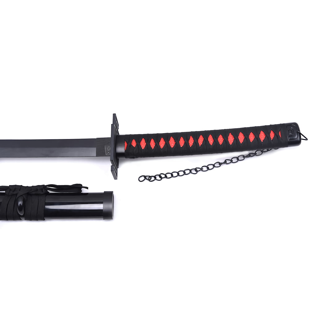 Katana manga « Kage no Ikari » (影の怒り) La Colère des Ombres), lame en bois | Katana Manga