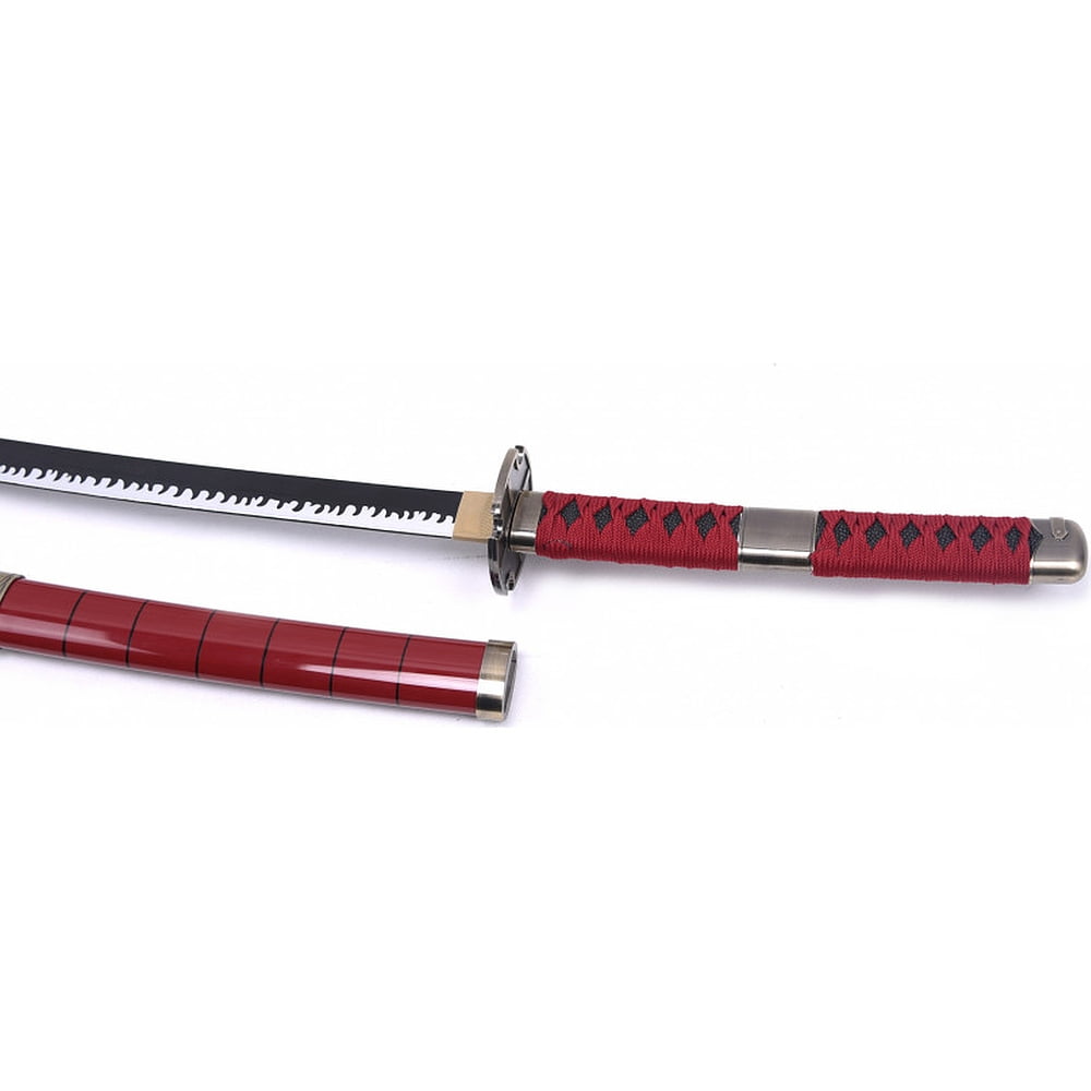 Katana de décoration « Akaryū no Tsurugi » (赤竜の剣) « L'Épée du Dragon rouge »), lame en bois | Katana Manga