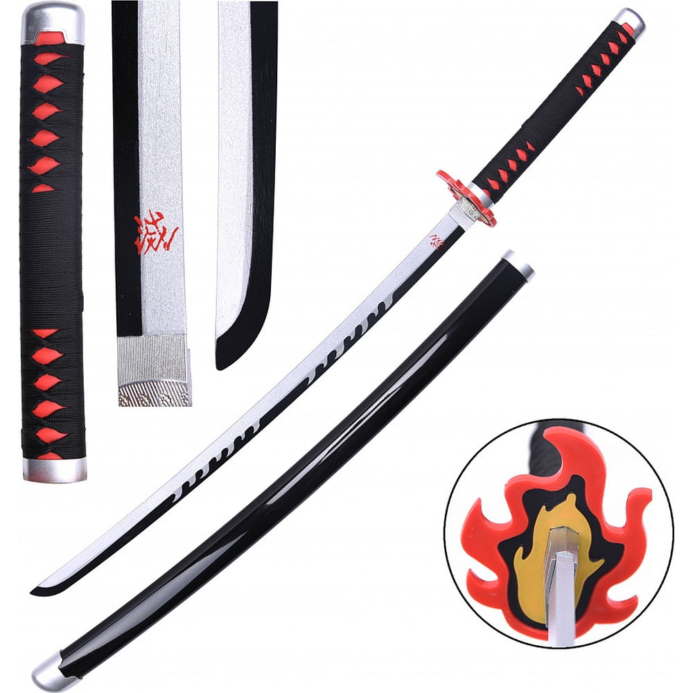 Katana « Hi no Tsubasa » (火の翼 Ailes de feu), lame en bois | Katana Manga