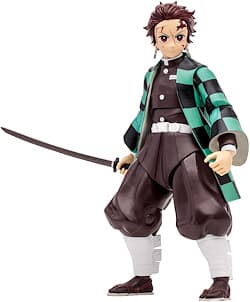 Figurine articulée de Tanjiro Kamado (« Demon Slayer : Kimetsu no Yaiba »)