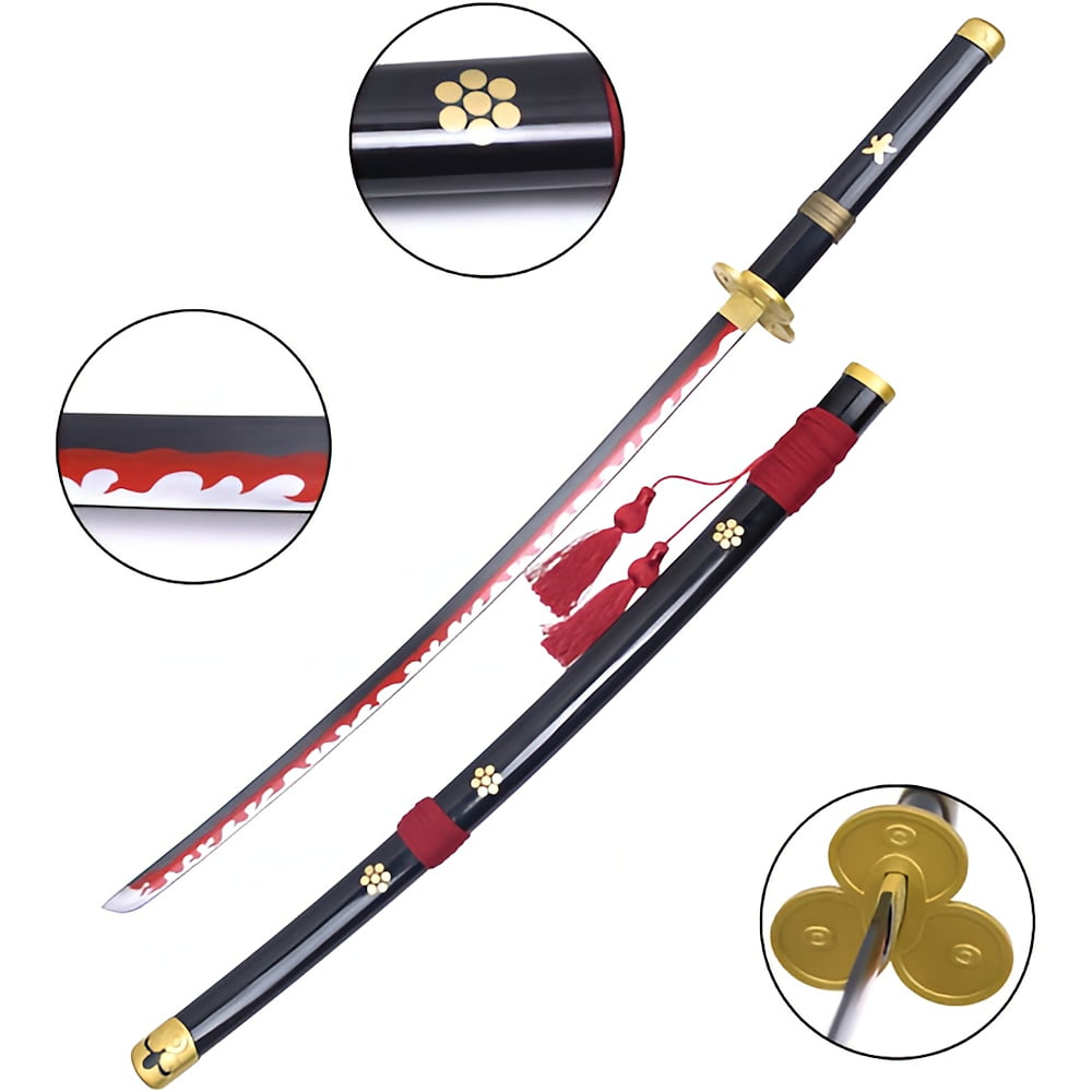 Katana manga « Yami no Ryū » (闇の龍 Dragon des Ténèbres), lame en acier inoxydable | Katana Manga Katana manga « Yami no Ryū » (闇の龍 Dragon des Ténèbres), lame en acier inoxydable | Katana Manga