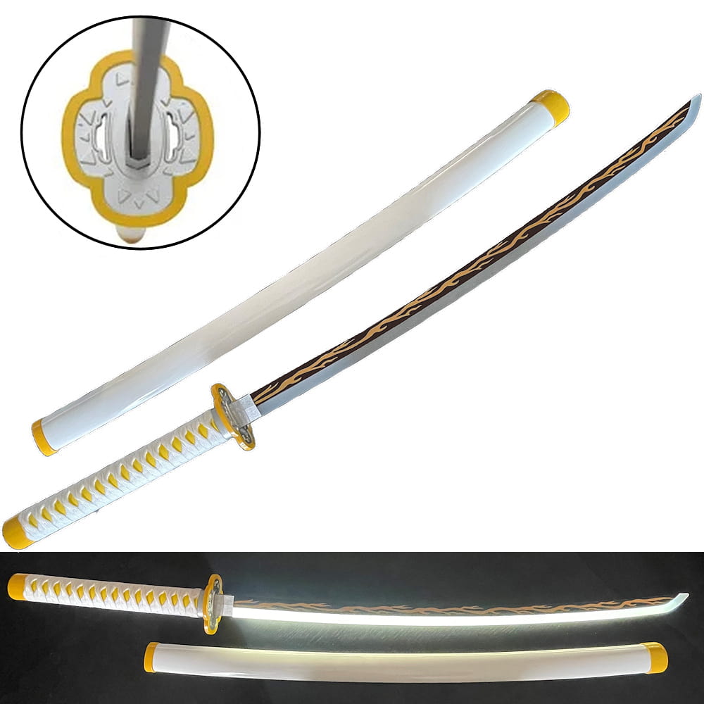 Katana manga lumineux « Raijin no Ha » (雷神の刃 Lame du Dieu du Tonnerre) | Katana Manga